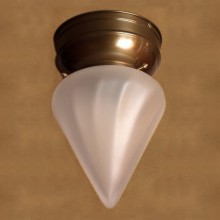 Mini mennyezeti lámpa antik színben